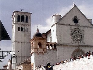 Basilica di San Franceso v Assisi