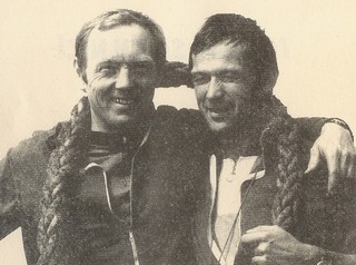 vlevo Vlastimil Svoboda, vpravo Jiří Říha