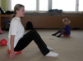 Cvičení pro děti s Annou Steinerovou
